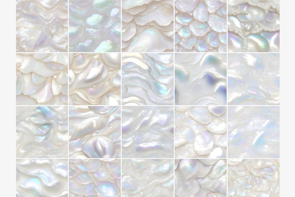 Mother Of Pearl Shell Pattern