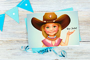 Cowgirl Character, Western, a Marketing Template by Boho Pixel Dust (Thumbnail 6 of 8)
