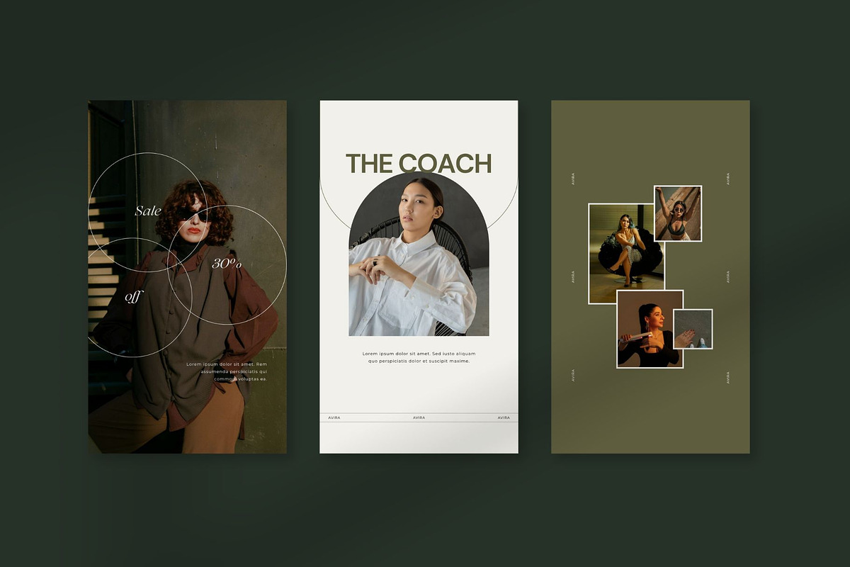 AVIRA Instagram Posts & Stories, a Social Media Template by BoldNStudio (Photo 7 of 10)
