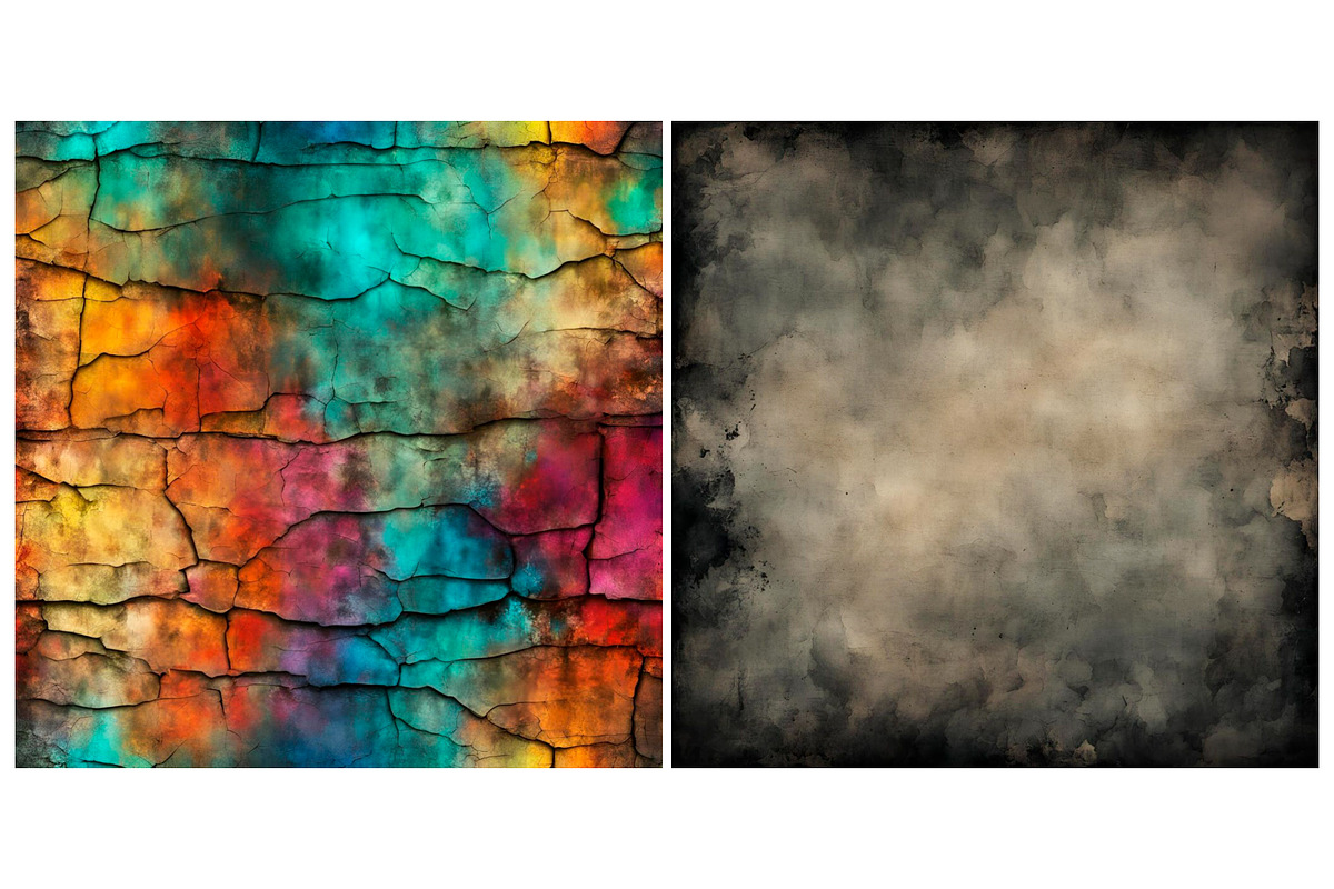 Grunge Dark Paper Vintage Background, a Background Graphic by IrySha (Photo 6 of 7)