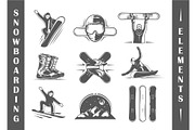 18 Snowboarding Logos Templates, a Branding & Logo Template by Art Design (Thumbnail 5 of 26)