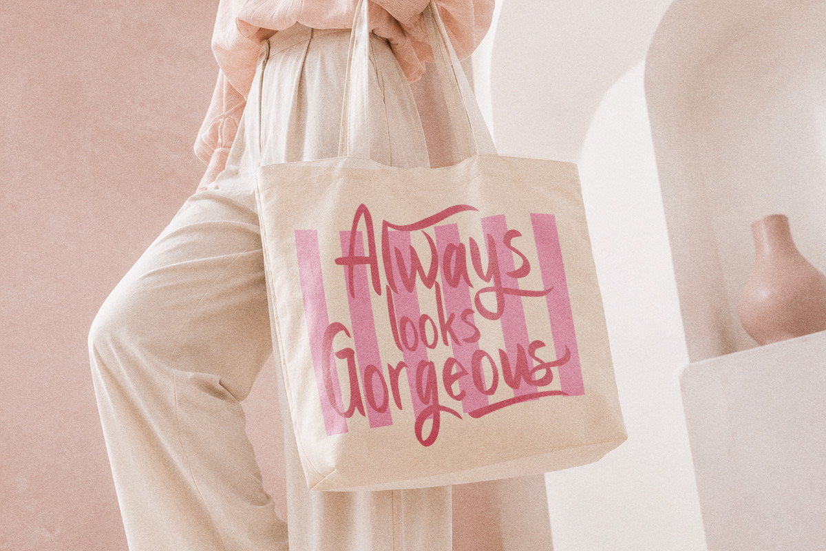 Mon Lotus De Charles Script, a Script Font by Littlehand (Photo 6 of 10)