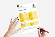 Registration Form, a Stationery Template by iDoodle Studio (Thumbnail 3 of 4)