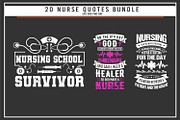 Nurse 20 quotes t shirt bundle, a Graphic by Uniquesvg99 (Thumbnail 7 of 7)