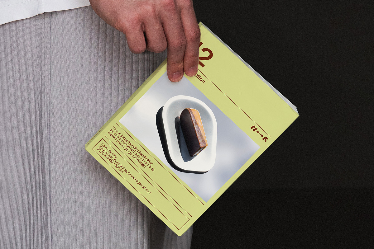 Casual Brochure Mockup LUX-12, a Books & Magazine Mockup by New—Renew (Photo 1 of 2)