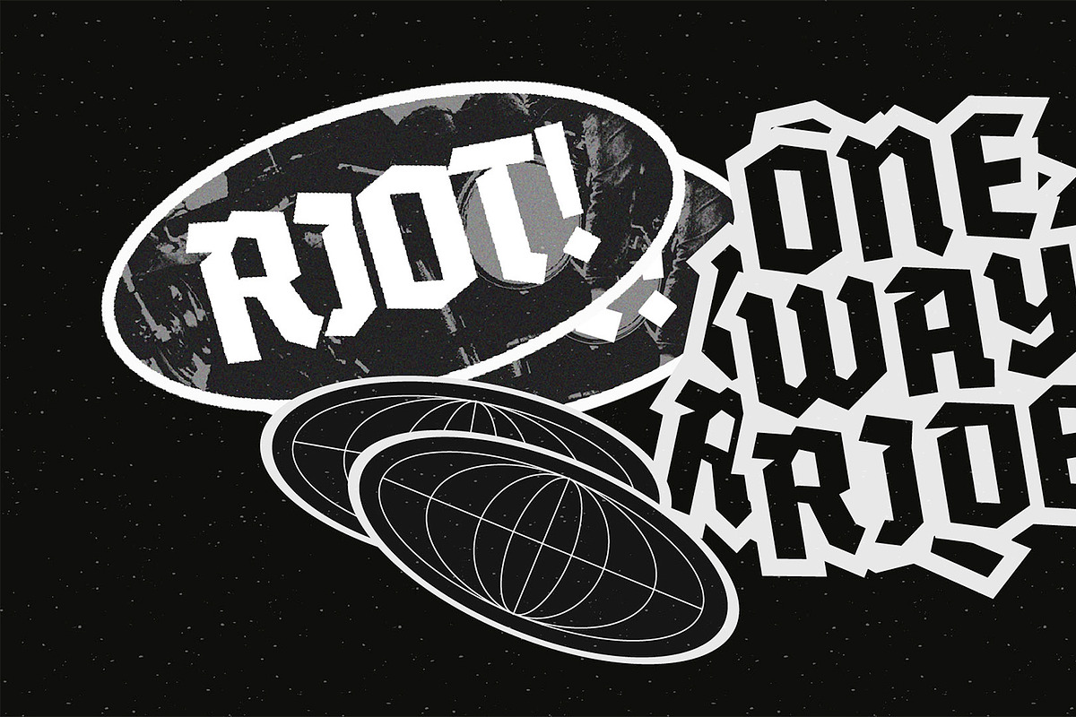 Typomod Modern Black Letter, a Blackletter Font by graphicook (Photo 9 of 10)
