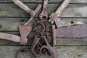 old hand tools of labor flat lay, an Industrial Photo by VetalStock (Thumbnail 11 of 11)