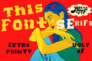 Nosi, a Serif Font by Hello Wala Type Foundry (Thumbnail 1 of 7)