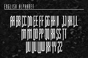 Mont Blanc Sharp Label Font, a Blackletter Font by JumboDesign (Thumbnail 2 of 8)