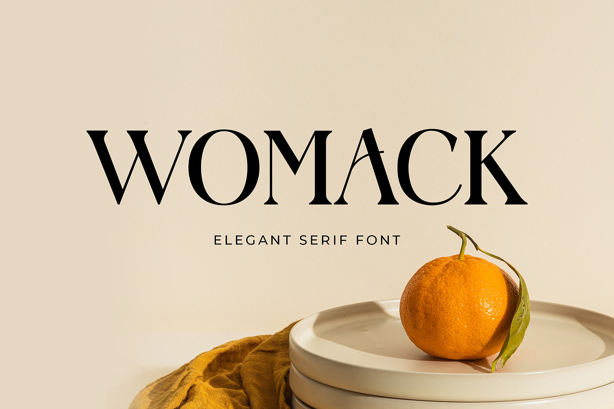 Womack Modern Classic Serif Font, a Serif Font by UICreative (Photo 1 of 12)