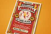 Halloween Festival Flyer, a Flyer Template by megarez (Thumbnail 1 of 3)