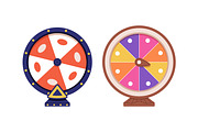 Fortune wheels, lucky roulettes set, an Object Illustration by Good Studio (Thumbnail 2 of 7)