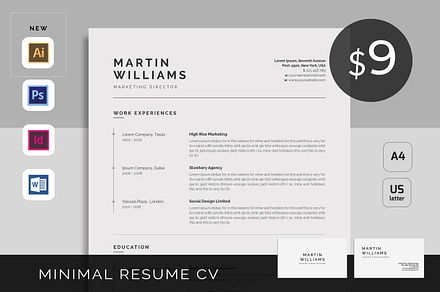 Resume/CV, a Resume Template by UX-group