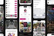Flick - Social Media UI KIT, a Device Mockup by Odama (Thumbnail 3 of 6)