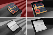 Realistic Business Card Mockup, a Books & Magazine Mockup by Pexelyou (Thumbnail 1 of 3)