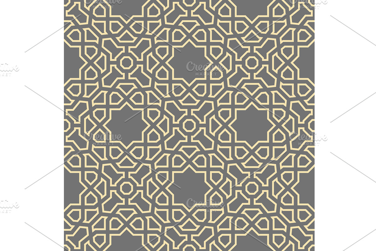 Geometric Seamless Vector Pattern, a Pattern Graphic by FineArtStudio (Photo 1 of 3)