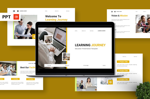 Learning Journey - Education PPT preview 7