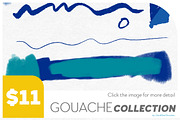 The Gouache Collection Brushes, a Brush Add-On by DaniMad Brushes (Thumbnail 2 of 6)