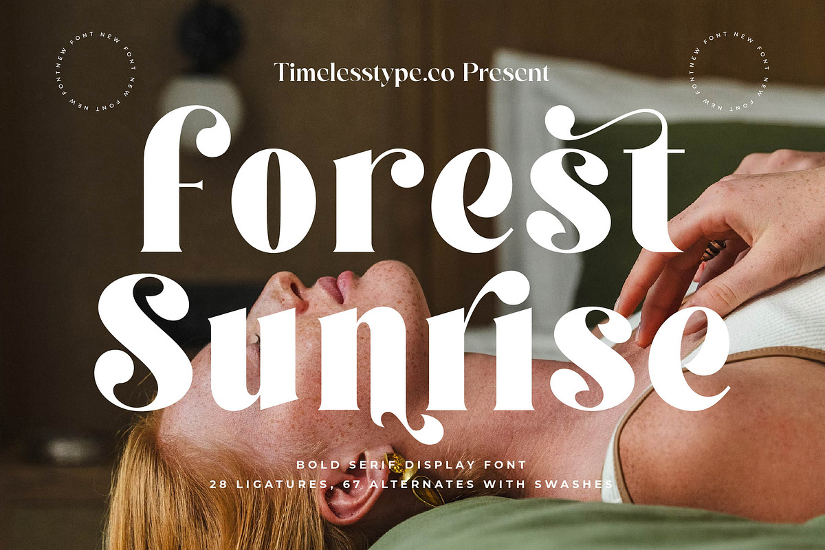 Forest Sunrise Bold Display Serif, a Serif Font by timelesstype.co (Photo 1 of 20)