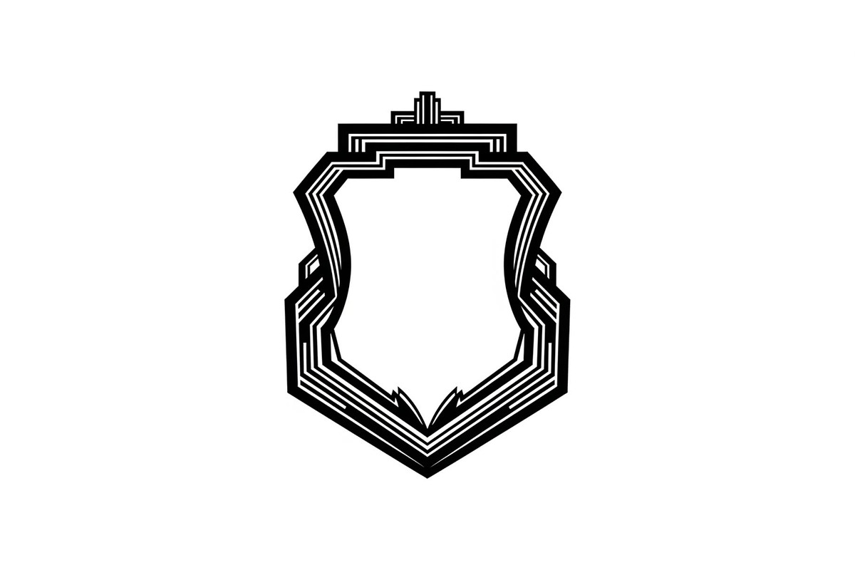 Art Deco Shield Frame SVG Bundle, an Illustration by Creativeshirt (Photo 20 of 31)