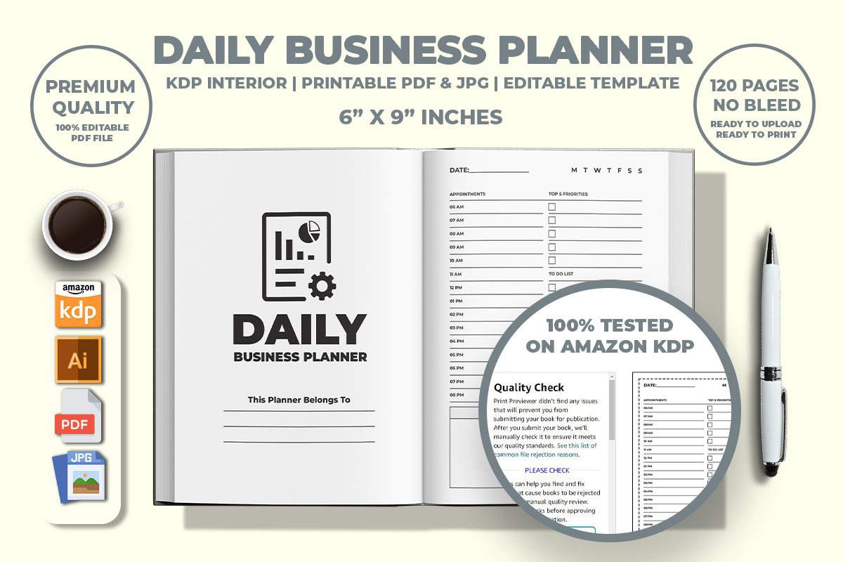 14 Business Editable KDP Interiors, a Templates & Theme by M9 Design (Photo 4 of 15)