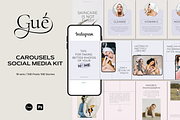 Gué-carousel Instagram template, a Social Media Template by Kimo Studio (Thumbnail 1 of 12)