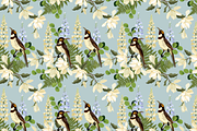 Floral Seamless Parrerns, a Pattern Graphic by artdemidova (Thumbnail 2 of 6)