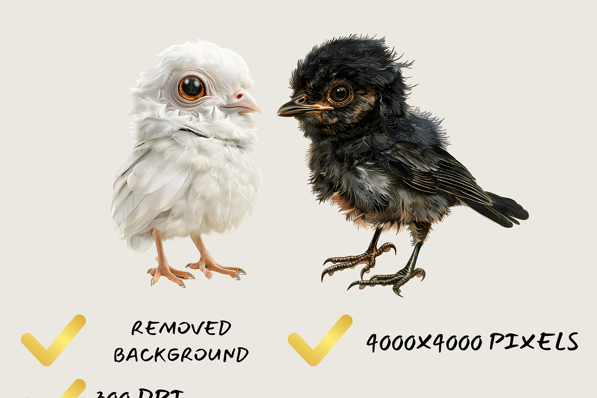 UGLY CUTIES BABY EDITION, an Animal Illustration by Daring Digies (Photo 6 of 10)