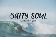 Salty Soul handwritten font sea, a Handwritten Font by Yuliya Derbisheva (Thumbnail 1 of 15)