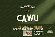 Cawu - Elegant Minimalist Serif, a Serif Font by Astuti Studio (Thumbnail 15 of 25)