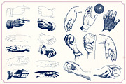 Vintage Hand Illustrations, a Person Illustration by Mr Vintage (Thumbnail 5 of 8)