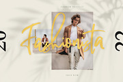 Pandertoos - Handbrush Signature, a Script Font by tebaltipislab (Thumbnail 7 of 11)