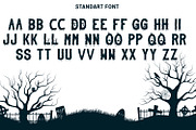 Scream Halloween, a Serif Font by Letterfand.studio (Thumbnail 9 of 12)