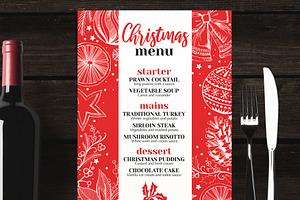 Christmas Festive Menu