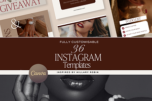 36 Luxury Instagram Templates