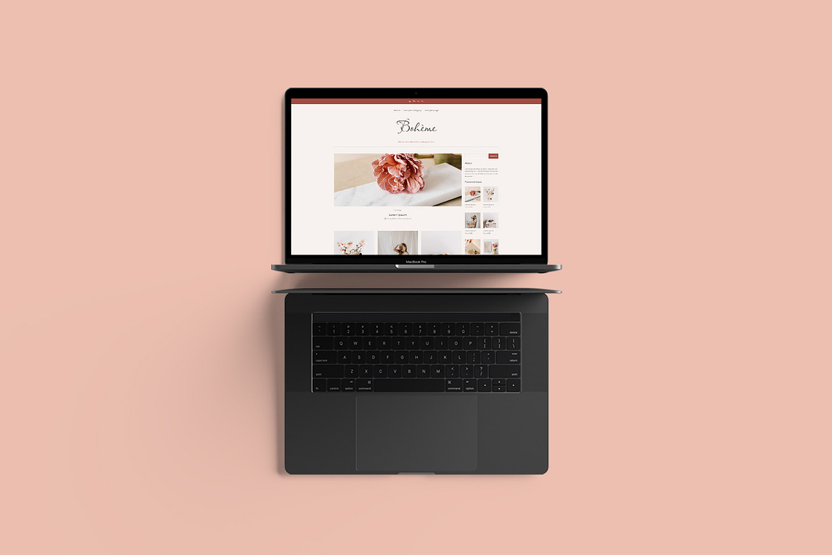 Bohème - Minimal Feminine Blog Theme, a WordPress Template by Cam' Studio (Photo 2 of 2)