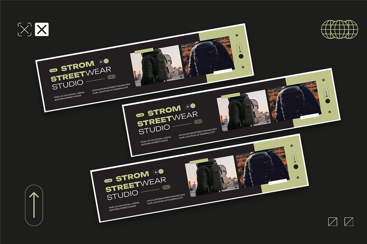 Strom - Etsy Banner, a Marketing Template by StreaksideStd (Photo 3 of 3)