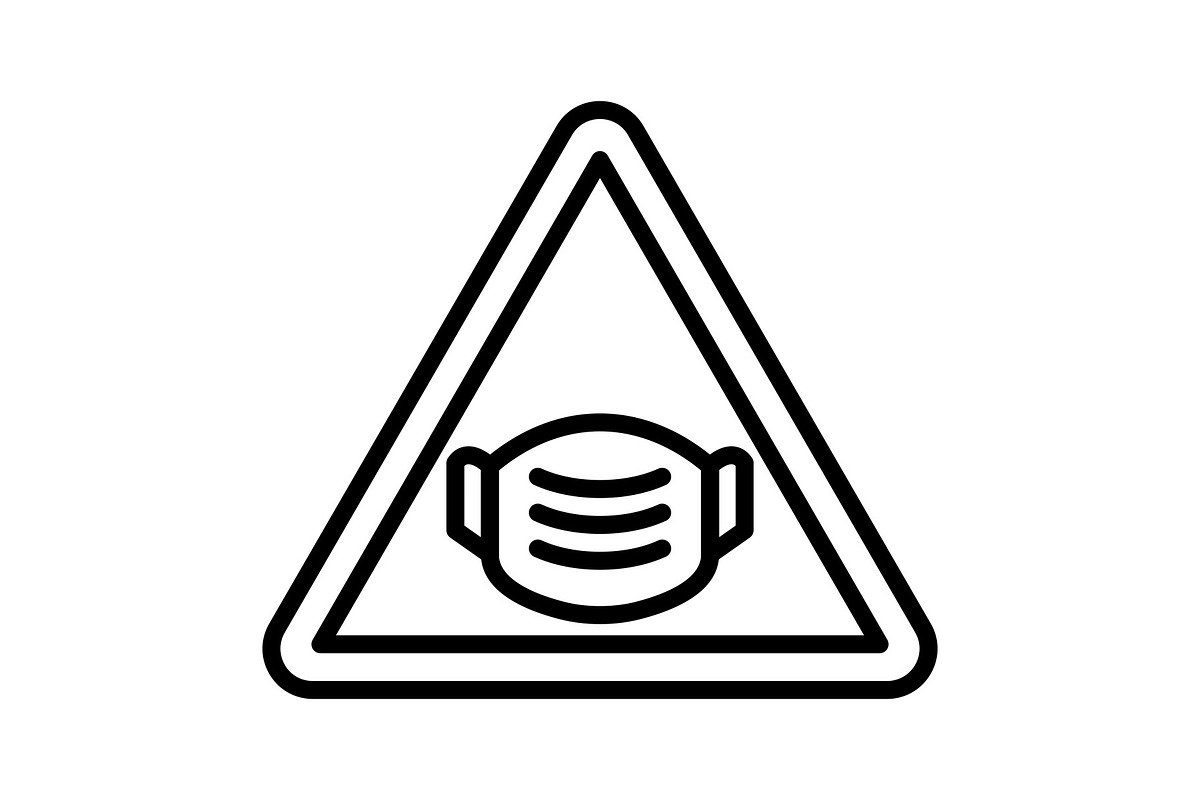 Mask Line Icon, an Icon by Pexelpy