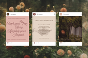 The Romantic Social Media Bundle, a Social Media Template by The Flossy Finch (Thumbnail 19 of 22)