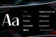 Granvia Ultra, a Sans Serif Font by Compaq_Creative (Thumbnail 2 of 6)