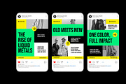 Green Year Recap Instagram Post, a Social Media Template by Neermana (Thumbnail 4 of 4)