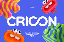 Cricon - Rounded Font