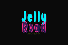Jello — Bubble Display Font Duo