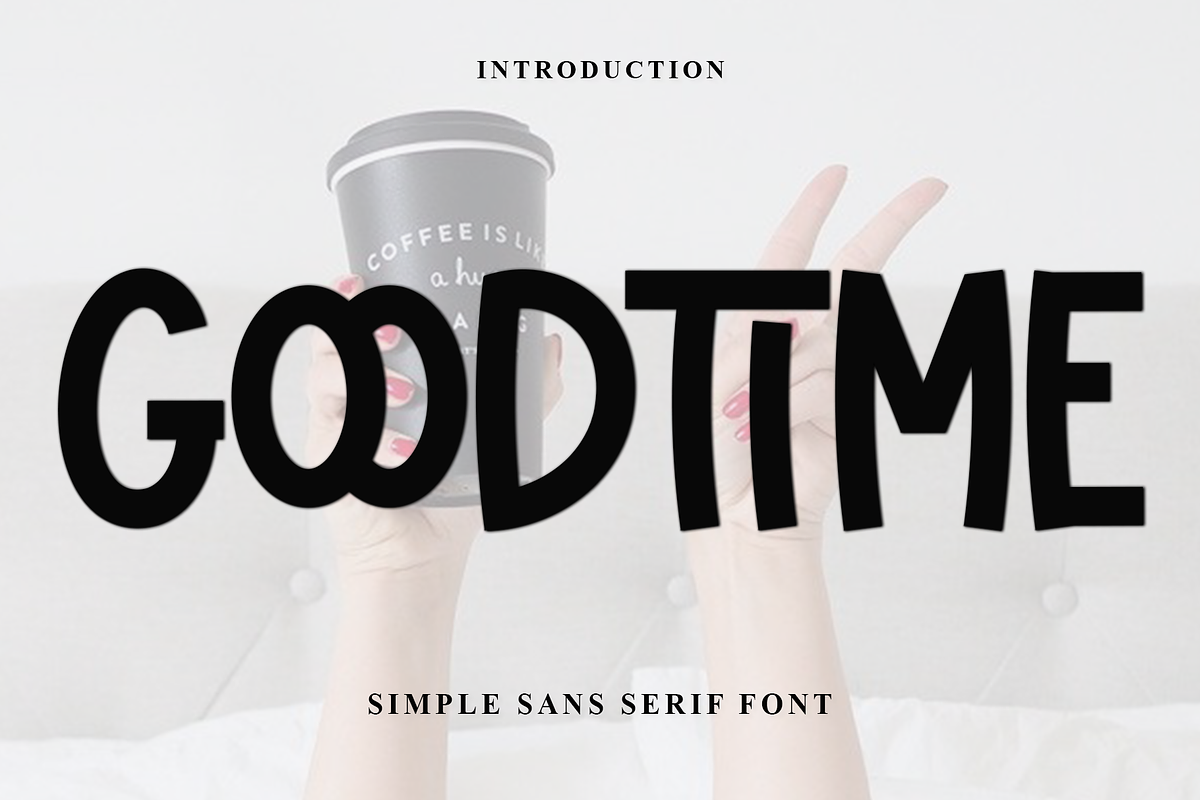 GoodTime, a Script Font by InermediaSTUDIO (Photo 1 of 7)