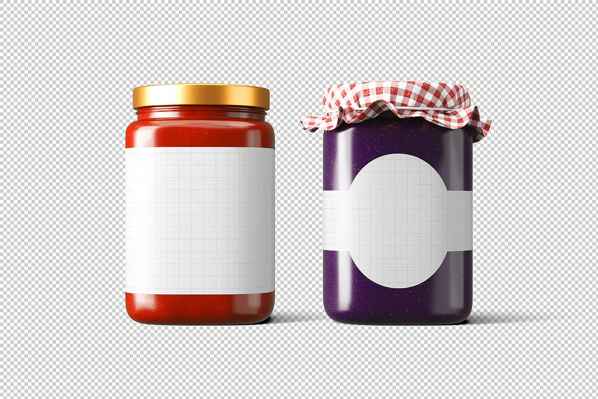 Jam Jar Mockup, a Product Mockup by zpackcreative (Photo 3 of 5)