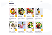 Restaurant & Cafe HTML Template, a HTML Template by UInstrument (Thumbnail 7 of 11)