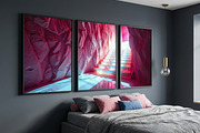 Pink Crystal Cave Stairs Stock Photo, a Background Photo by Aura Canyon HQ (Thumbnail 3 of 7)