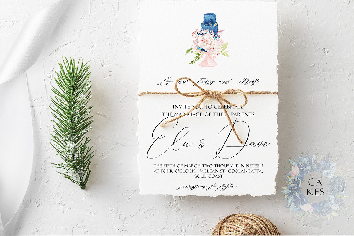 Rustle- Winter Watercolor Collection, an Object Graphic by Jeanina Vlad (Photo 6 of 24)