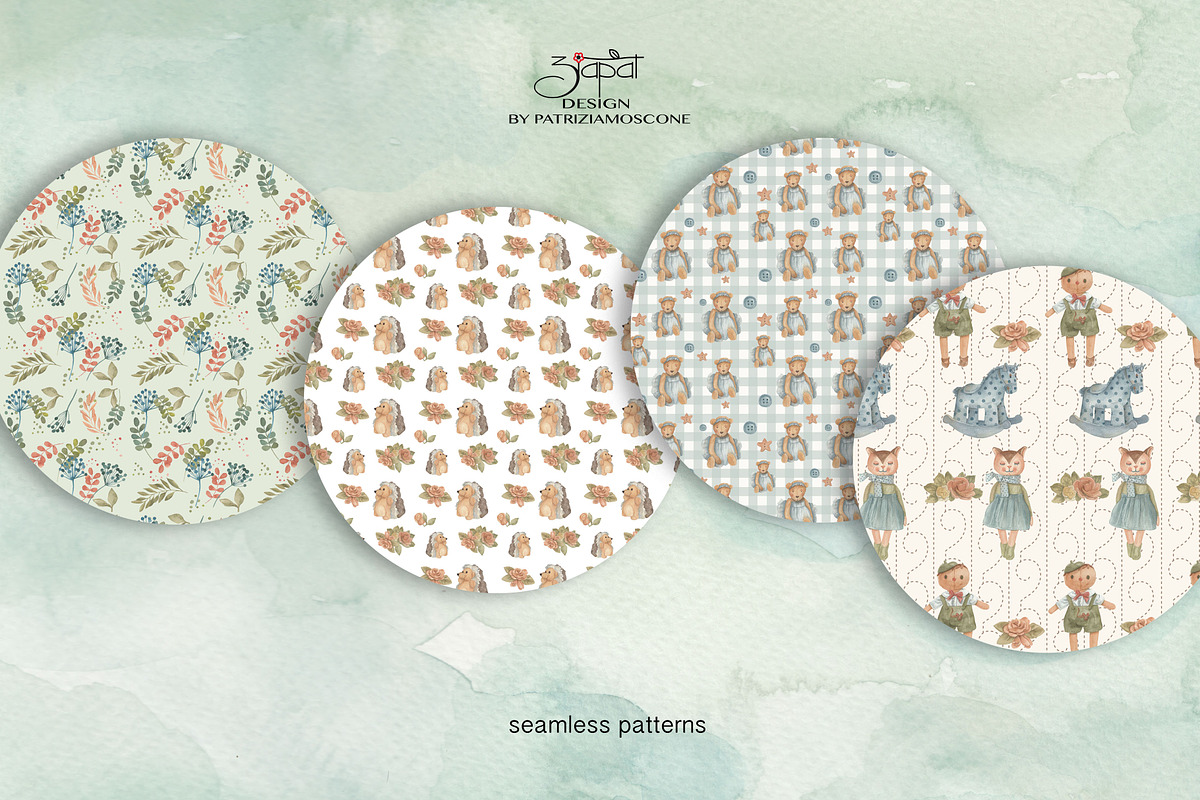 Toys paper, a Pattern Graphic by patriziamoscone (Photo 4 of 4)
