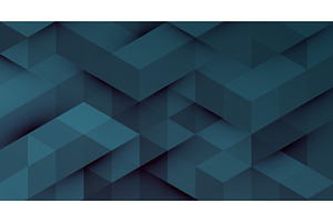 Blue geometric abstract background, a Texture Illustration by Marinstri
